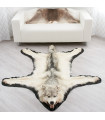 6 Feet 3 Inches (188 cm) Arctic Wolf Skin Rug - EP4159060B