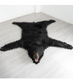 6 Feet (182 cm) Black Bear Rug- 64126851