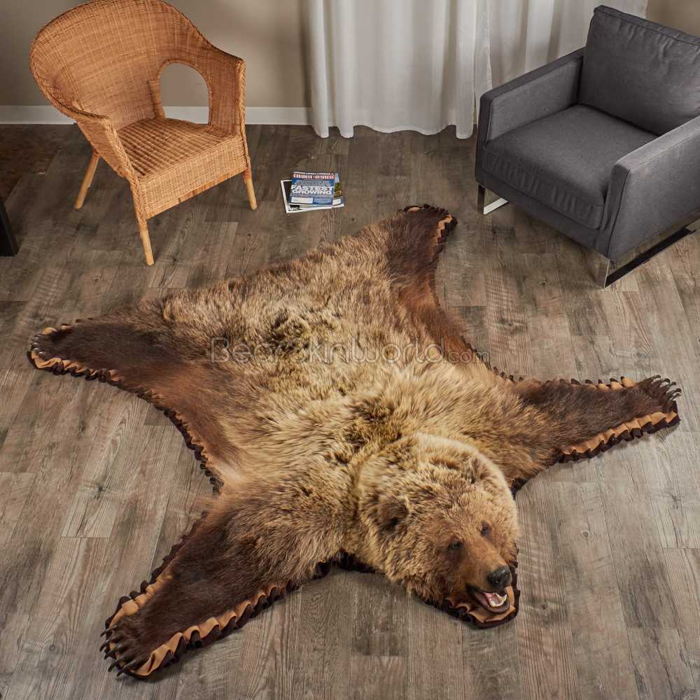 Grizzly Bear Skin Rug How To Skin A Bear For A Rug